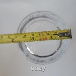 Fabergé D'Arcy Clear Crystal Rocks Glasses Double Old Fashioned Barware Man Cave
