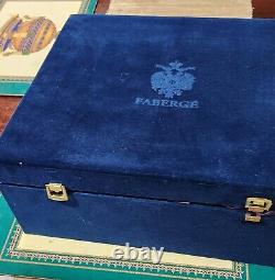 Faberge Na Zdorovye Double Old Fashioned with box. Set of 4