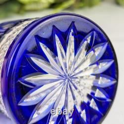 Fabergé Xenia Multicolor Cut to Clear Crystal Double Old Fashioned Glasses (4)