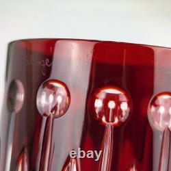 Fabergé Xenia Multicolor Cut to Clear Crystal Double Old Fashioned Glasses (4)