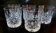 Five (5) Waterford Crystal NOCTURNE Double Old Fashioned Glasses 10 oz