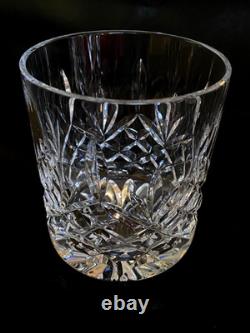 Five (5) Waterford Crystal NOCTURNE Double Old Fashioned Glasses 10 oz