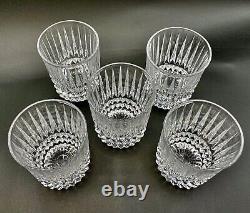 Fostoria Heavy Lead Crystal Double Old Fashioned Rocks Glasses Heritage 5