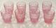 Fostoria Moonstone Light Pink Double Old Fashioned Glasses Set of 8