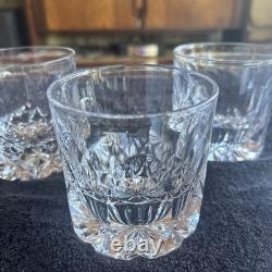 Frobisher TUDOR Double Old-Fashioned Glasses-Set of 4. Rare Hard To Find