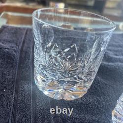 Frobisher TUDOR Double Old-Fashioned Glasses-Set of 4. Rare Hard To Find