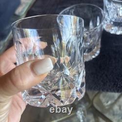 Frobisher TUDOR Double Old-Fashioned Glasses-Set of 4. Rare Hard To Find