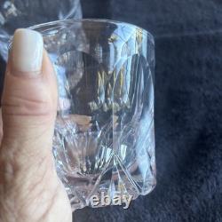 Frobisher TUDOR Double Old-Fashioned Glasses-Set of 4. Rare Hard To Find