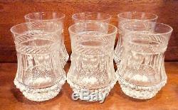Galway Crystal, Double Old Fashioned Tumbler Glass Goblet 4 1/4 Inch