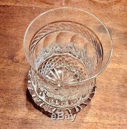Galway Crystal, Double Old Fashioned Tumbler Glass Goblet 4 1/4 Inch