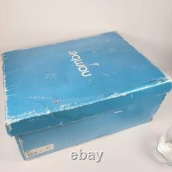 Genuine Nambe Tilt Decanter & 2 Double Old Fashioned Glasses See PICTURES