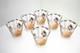 Georges Briard Sonata Double Old Fashioned Whiskey Rocks Glasses Set of 6