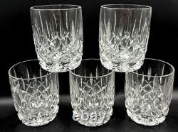 Gorham Crystal LADY ANNE Double Old Fashioned Glasses Germany 12oz (SET OF 5) 4