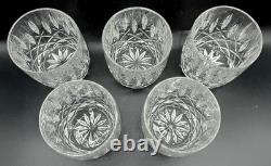 Gorham Crystal LADY ANNE Double Old Fashioned Glasses Germany 12oz (SET OF 5) 4