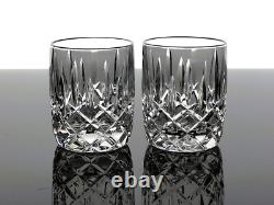 Gorham Crystal Lady Anne Double Old Fashioned Whiskey Glasses Set Of 4