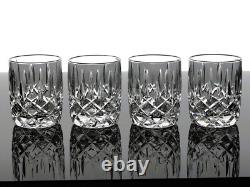 Gorham Crystal Lady Anne Double Old Fashioned Whiskey Glasses Set Of 4