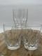 HTF Rare WATERFORD CRYSTAL HARPER DOUBLE OLD FASHIONED WHISKEY GLASSES Set Of 3