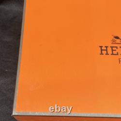 Hermès Attelage Ruby Red Crystal Double Old Fashioned Glasses Pair with Box
