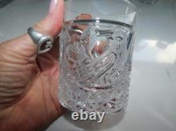Hofbauer The Byrdes Collection Double Old Fashioned Glass EUC Set of 9