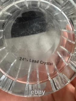 Hoya Double Old Fashioned Majestic set of 4 Crystal Whiskey Rocks Glasses NIB