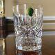 IRELAND Waterford Crystal LISMORE DOF Double Old Fashioned Glass 12 oz 4 3/8 NOS