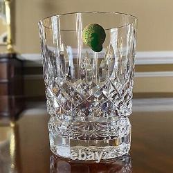 IRELAND Waterford Crystal LISMORE DOF Double Old Fashioned Glass 12 oz 4 3/8 NOS