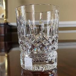 IRELAND Waterford Crystal LISMORE DOF Double Old Fashioned Glass 12 oz 4 3/8 NOS