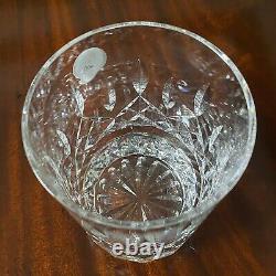 IRELAND Waterford Crystal LISMORE DOF Double Old Fashioned Glass 12 oz 4 3/8 NOS