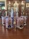 Imari by Culver Ltd. Vintage Pitcher and Four Double Old Fashioned Glasses