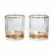 JAY STRONGWATER Hudson Double Old Fashioned Glasses SDH2428-274