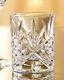 James Scott Double Old Fashioned Crystal Drinking Glasses Set, Irish Cut Design