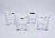 Jens Quistgaard DANSK FORUM Glassware Double Old Fashioned Scandi Modern Set 4