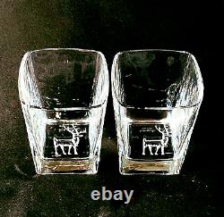 KATE SPADE DONNER ROAD DOUBLE OLD FASHIONED GLASSES, Lead Crystal, Lenox, 2PCS