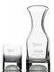 LACC Double Old Fashioned Crystal Glass & Decanter 2003 Los Angeles Country Club