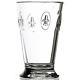 La Rochere Set Of 6, 12-ounce Fleur De Lys Double Old Fashioned Glasses New