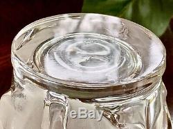 Lalique Chene Double Old Fashioned Tumbler Excellent Condition Signed Authentic