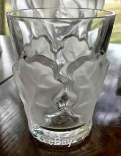 Lalique Chene Double Old Fashioned (large whisky glass) Excellent Condition