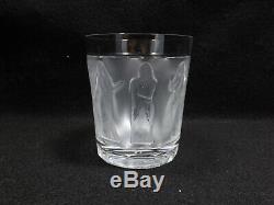 Lalique Crystal Femmes Antique Double Old Fashioned Glass Tumbler, 4