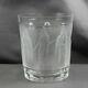 Lalique Crystal Femmes Antiques Double Old Fashioned Tumbler Sold Individually