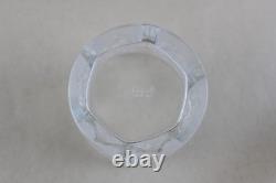 Lalique Crystal Khepri Scarab 4 Whiskey Double Old Fashioned Tumbler Glass