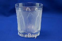Lalique Femmes Antiques Double Old Fashioned or Flat Tumbler, 4