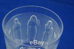 Lalique Femmes Antiques Double Old Fashioned or Flat Tumbler, 4