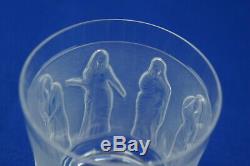 Lalique Femmes Antiques Double Old Fashioned or Flat Tumbler, 4