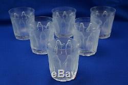 Lalique Femmes Antiques Double Old Fashioned or Flat Tumbler, 4