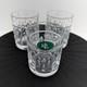 Lauren Ralph Lauren Montgomery Crystal Double Old Fashioned Glasses Set of 3 RLL