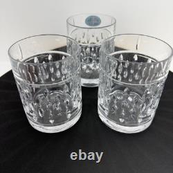 Lauren Ralph Lauren Montgomery Crystal Double Old Fashioned Glasses Set of 3 RLL Lauren Ralph Lauren Montgomery Crystal Double Old Fashioned Glasses Set of 3 RLL