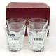 Lenox Bar Crystal Antique Clear Double on the Rocks Whiskey Glasses 4 Set USA