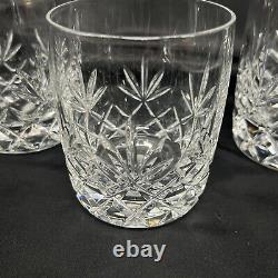 Lenox Charleston Double Old Fashioned Crystal Whiskey Glasses Set Of 4