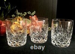 Lenox Charleston Double Old Fashioned Glasses Heavy Barware SET Of 3