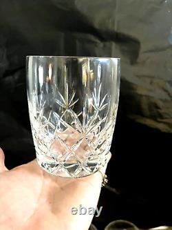Lenox Charleston Double Old Fashioned Glasses Set of 6 Lead Crystal